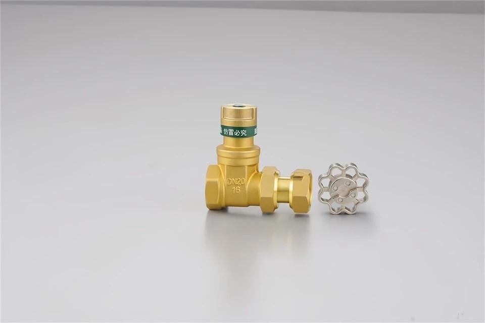 Magnetic Induction Locked Brass Gate Valve manufacturers